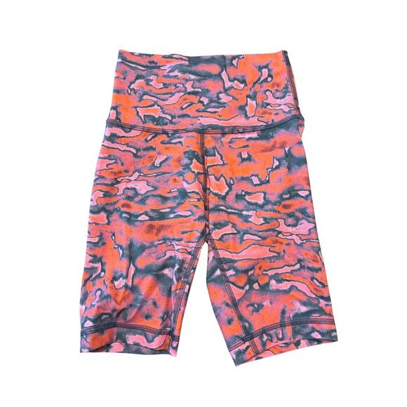 Lululemon Wunder Train High Rise Short 8" Chroma Clash Multi Size 2 - Picture 1 of 5
